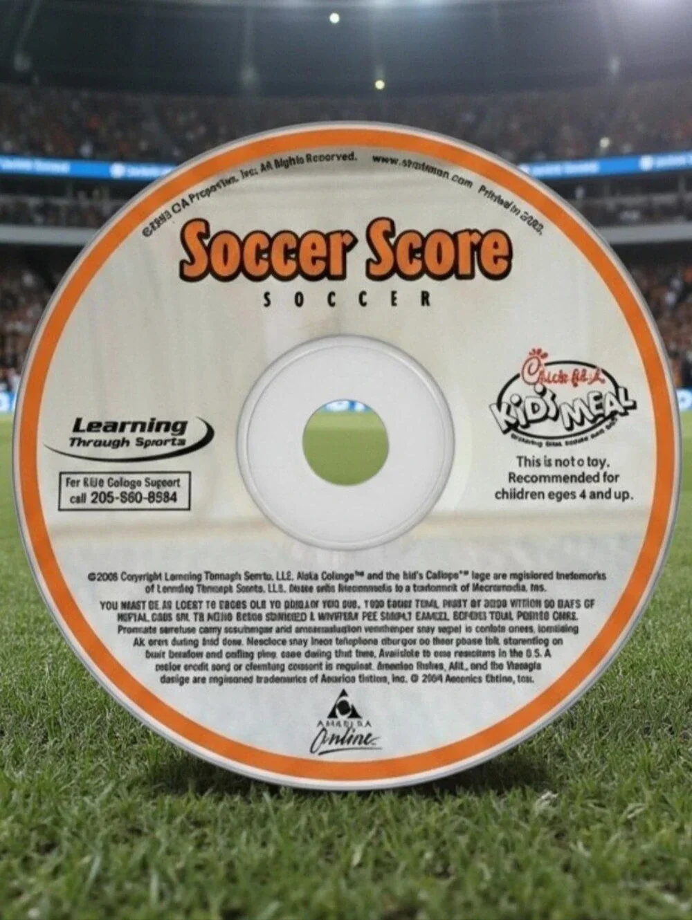 Chick-fil-A & Learning Through Sports (CD, 2005) Soccer Score DISC ONLY, TESTED